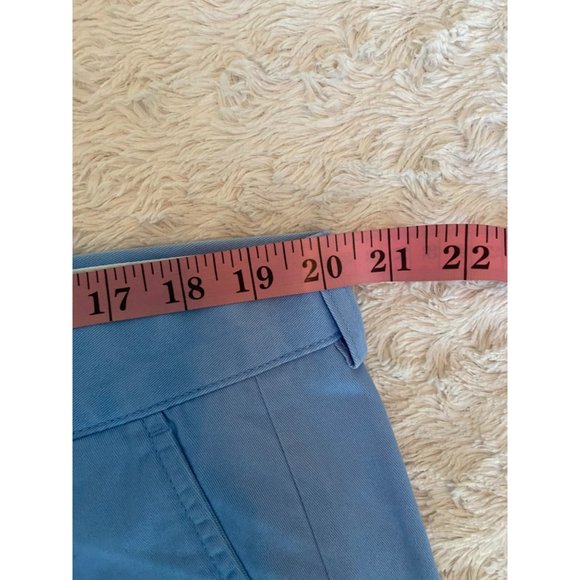 Round Tree & York Casuals Men’s Flat Front Classic Fit Blue Shorts Size 40 - Picture 8 of 8